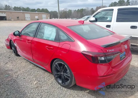 2025 Honda Civic Si Base W/High Performance Summer Tires/ z USA, uszkodzony, nr VIN 2HGFE1E57SH474212